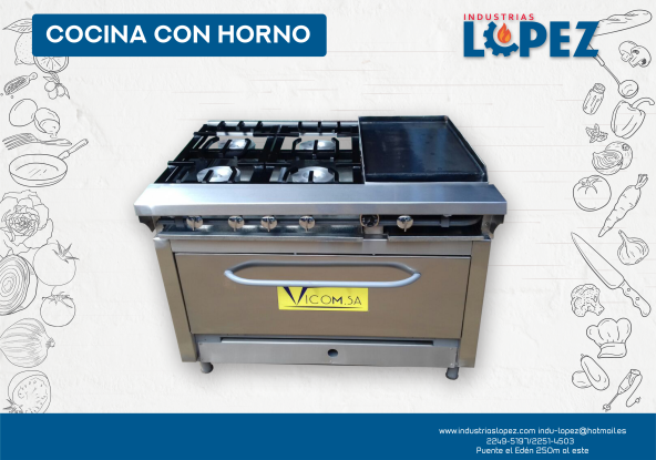 Equipo - Cocina Con Horno.png